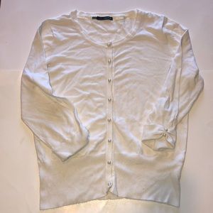 Maurice’s XL Ivory Button cardigan
